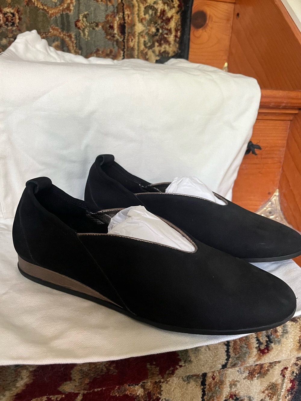 Arche Laius Ballerina Size 8 Black - Picture 2 of 9